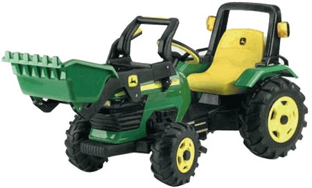 John Deere power tractor kids ride on toy